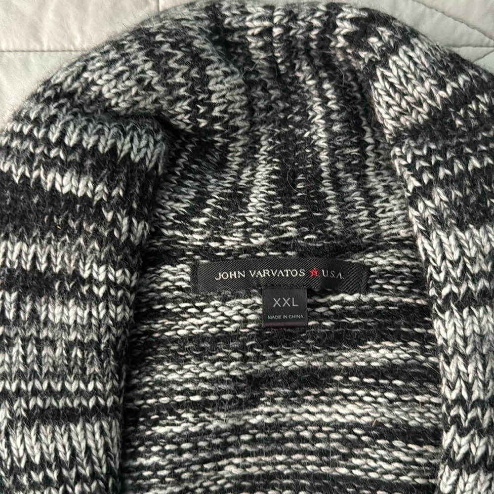 John Varvatos Shawl Collar Cardigan